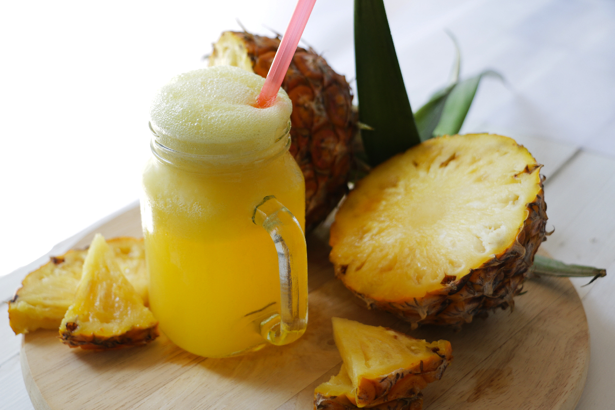 boire du jus ananas