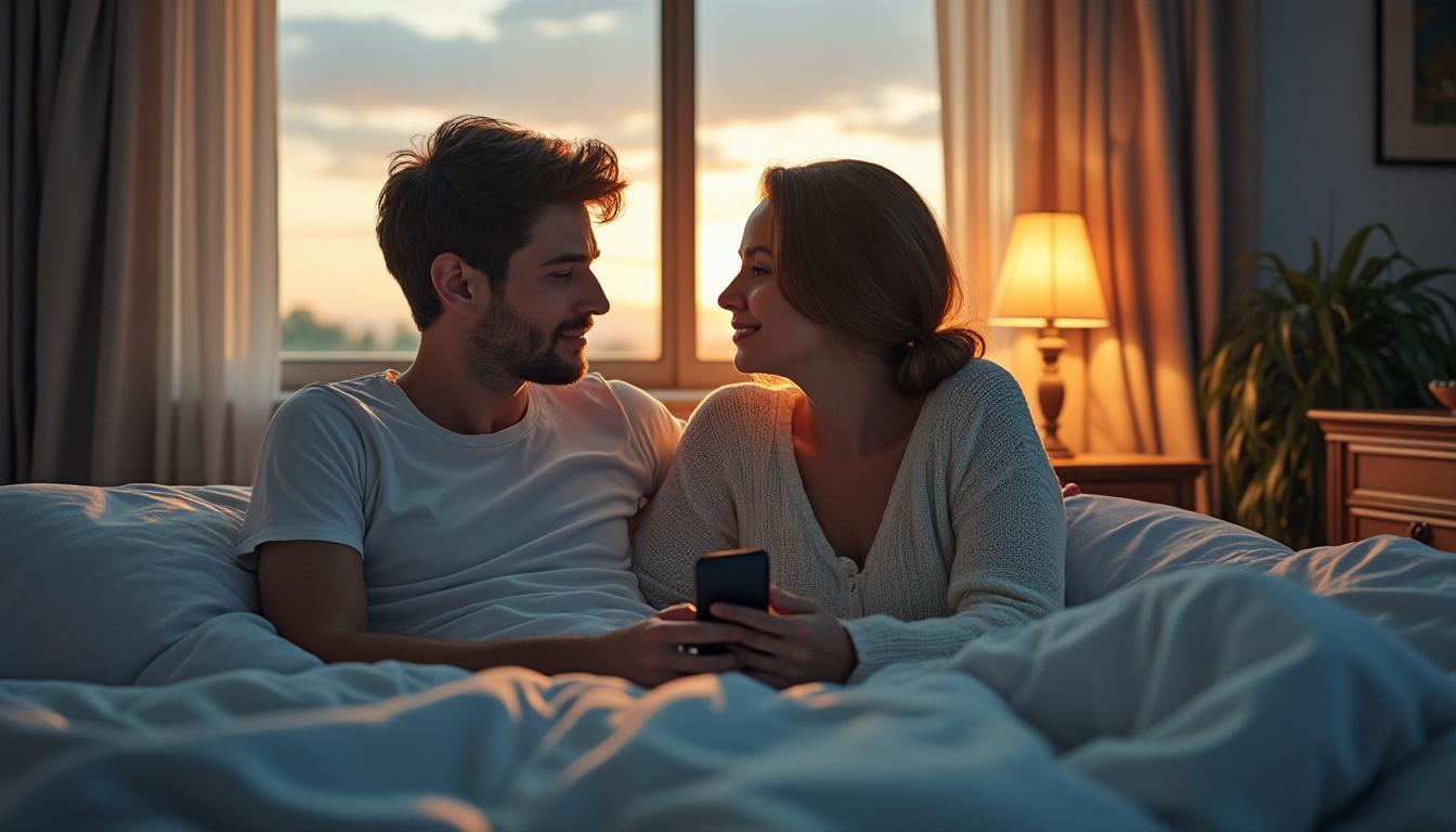 Pourquoi les SMS après une nuit d’amour sont essentiels pour renforcer les liens