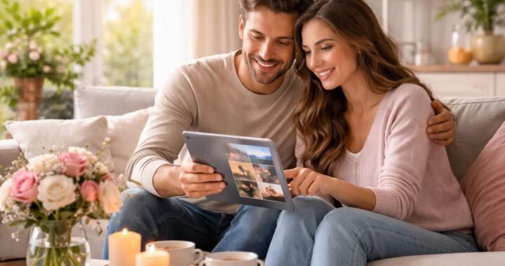Couple : organiser un week-end romantique sur iPad Air
